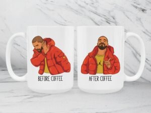Drake Mug | 15oz Ceramic Coffee or Tea Mug