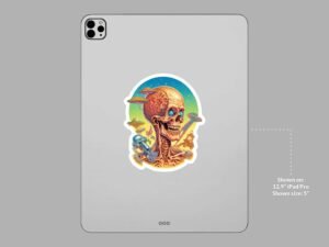 Skull Sticker