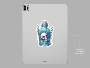 Poison Bottle Sticker