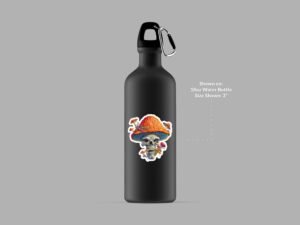Skull Mushroom Sticker