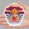 Fantasy Mushroom Sticker