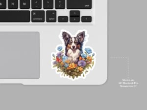 Papillon Dog Sticker