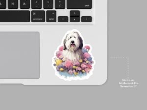 Old English Sheepdog Sticker
