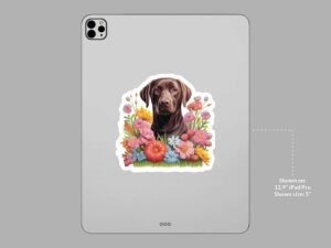 Labrador Retriever Dog Sticker