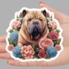 Shar Pei Dog Sticker