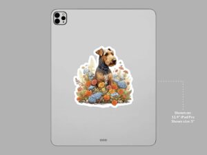 Airedale Terrier Dog Sticker