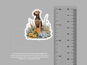Airedale Terrier Dog Sticker