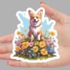 Corgi Dog Sticker
