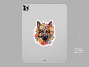 German Shepherd Dog Sticker