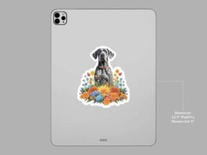 Great Dane Dog Sticker