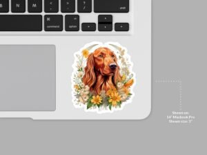 Irish Setter Dog Sticker