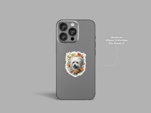 Maltese Dog Sticker