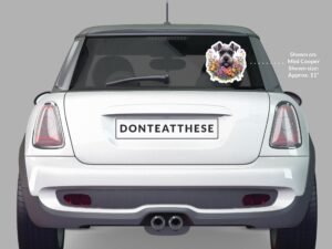 Miniature Schnauzer Dog Sticker
