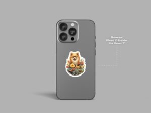 Pomeranian Dog Sticker