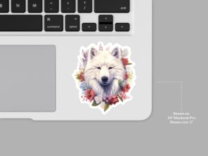 Samoyed Dog Sticker