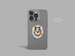 Shetland Sheepdog Dog Sticker