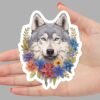 Siberian Husky Dog Sticker