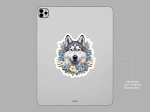 Siberian Husky Sticker