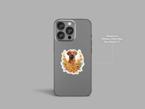 Rhodesian Ridgeback Dog Sticker