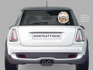 Bichon Frise Dog Sticker
