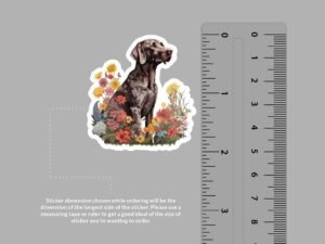 German Shorthaired Pointer Dog Sticker