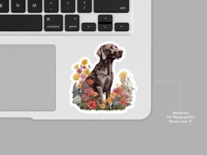 German Shorthaired Pointer Dog Sticker