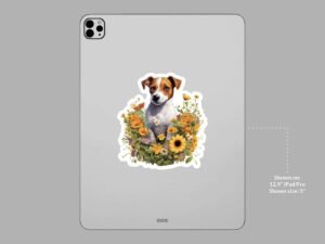 Russell Terrier Dog Sticker