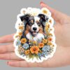 Miniature American Shepherd Dog Sticker