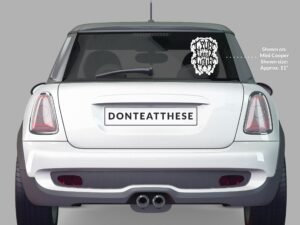 Live Laugh Love Sticker | Heavy Metal Decal