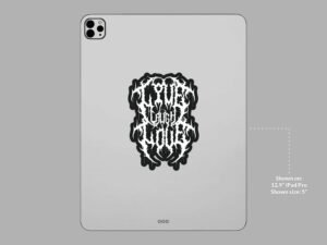 Live Laugh Love Sticker | Heavy Metal and Funny