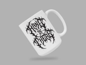 Hang In There Heavy Metal Mug | 15oz Ceramic Coffee or Tea Mug