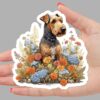 Airedale Terrier Dog Sticker