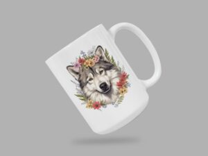 Alaskan Malamute 15oz Ceramic Coffee or Tea Mug