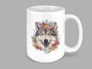 Alaskan Malamute 15oz Ceramic Coffee or Tea Mug
