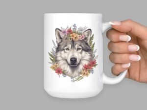 Alaskan Malamute 15oz Ceramic Coffee or Tea Mug