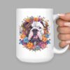 American Bulldog 15oz Ceramic Coffee or Tea Mug