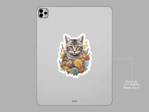 American Shorthair Cat Sticker