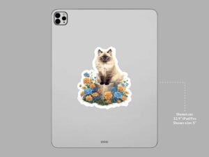 Birman Cat Sticker