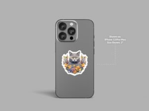 British Shorthair Cat Sticker