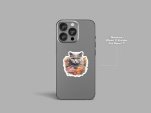 British Shorthair Cat Sticker