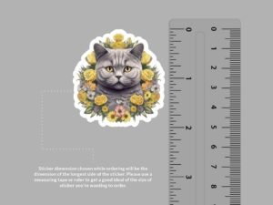 British Shorthair Cat Sticker