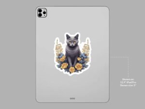 Chartreux Cat Sticker