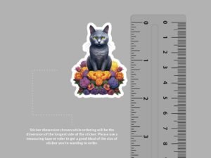 Chartreux Cat Sticker