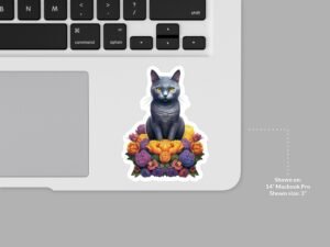 Chartreux Cat Sticker