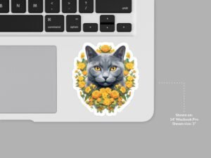Chartreux Cat Sticker