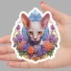 Devon Rex Cat Sticker