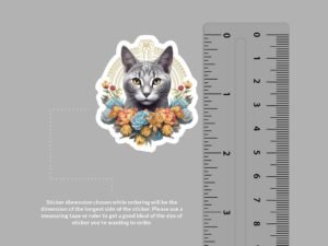 Egyptian Mau Cat Sticker