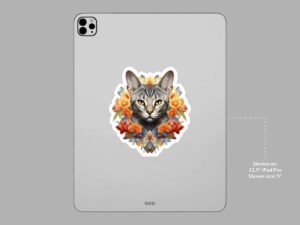 Egyptian Mau Cat Sticker