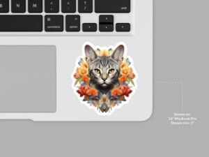 Egyptian Mau Cat Sticker