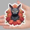 Lykoi Cat Sticker